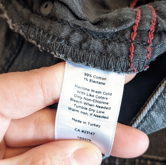 Talbots Heritage Black Straight Jeans Women's Size 4/27 - Picture 8 of 8